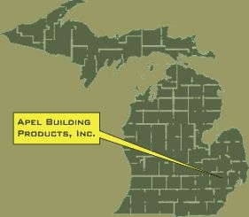 General Location Of Apel Building Products.
